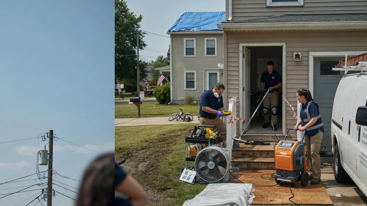 Water Damage Repair in Russell, IL near me